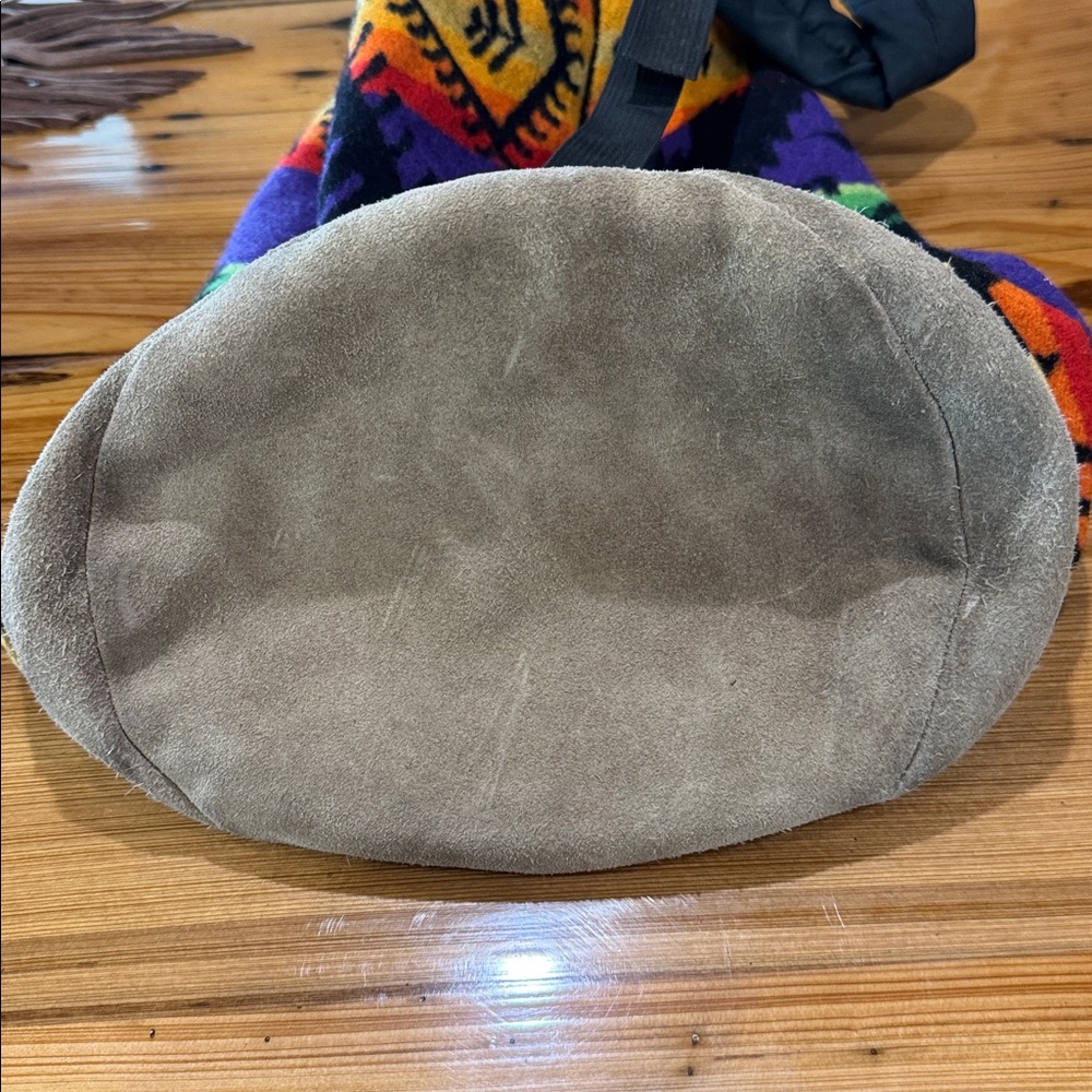 Pendleton Multicolor Woolen Bag With Leather Label - image 5